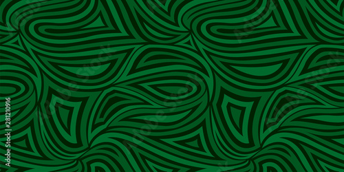 Dynamic shapes background. Seamless pattern.Vector. ダイナミックなパターン