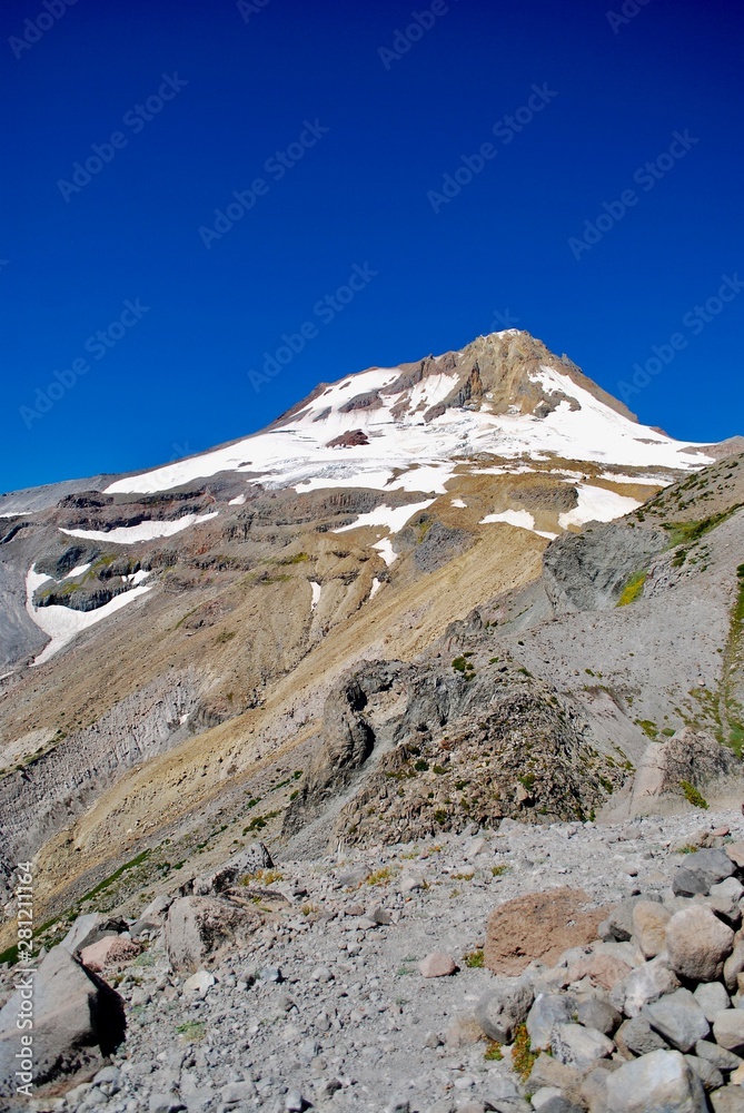 Mount Hood peak in summer 12