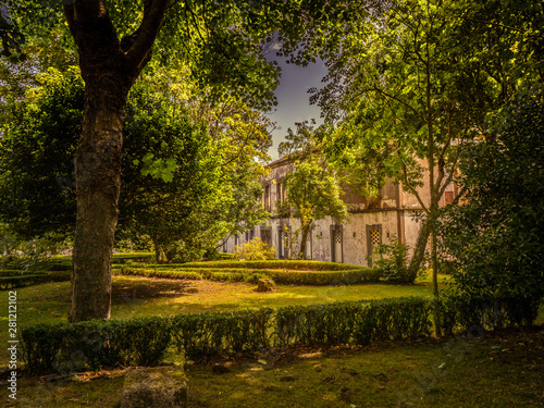 Landscape around the Santa Catalina Monastery in Ares  Galicia