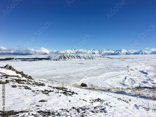 winter mountain landscape