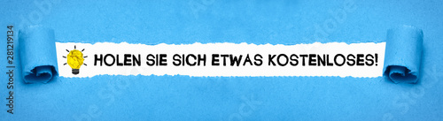 Holen Sie sich etwas kostenloses!