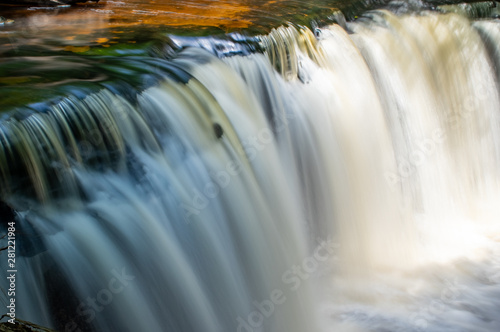 Abstract Waterfalls Colors