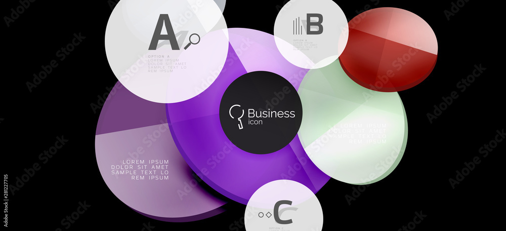 Info graphics circles background. Success icon symbol. Vector info graphic design. Creative vector element. Decoration element Info graphics circles background. Success icon symbol. Vector info graphic design. Creative vector element. Decoration element