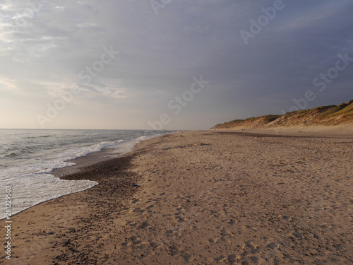 Sandstrand an der dänischen Nordseeküste