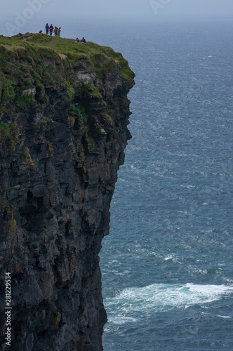 Cliffs of Moher. Rocks, cliffs and ocean