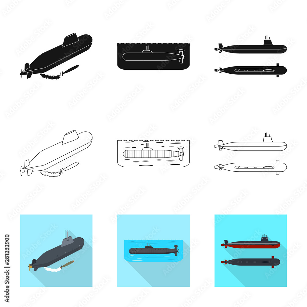 Vector design of war and ship sign. Collection of war and fleet vector icon for stock. Vector design of war and ship sign. Collection of war and fleet vector icon for stock.