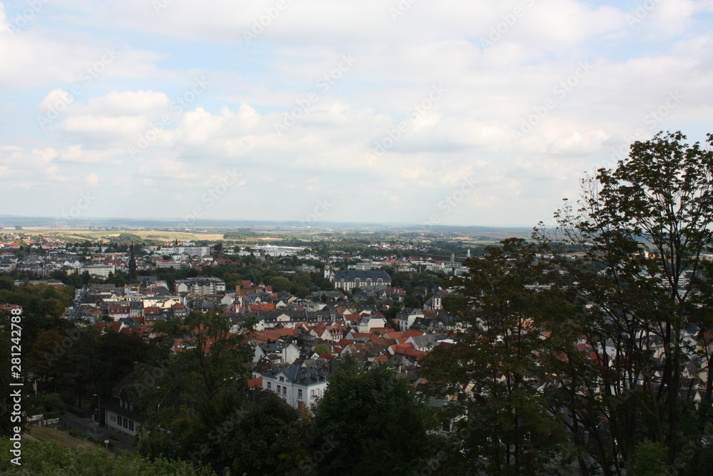 Blick auf Bad Nauheim