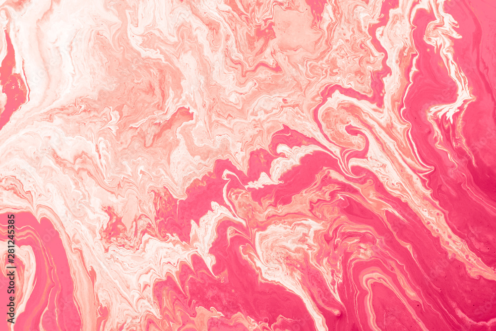 Pink Liquid marble abstract surfaces Design. Pink Liquid marble abstract surfaces Design.