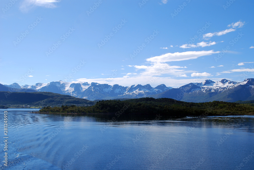 Norvegia - Panorama in navigazione