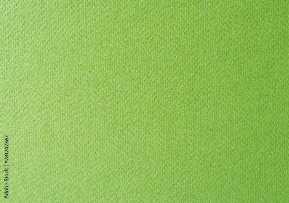 Fototapeta premium Green paper texture or background