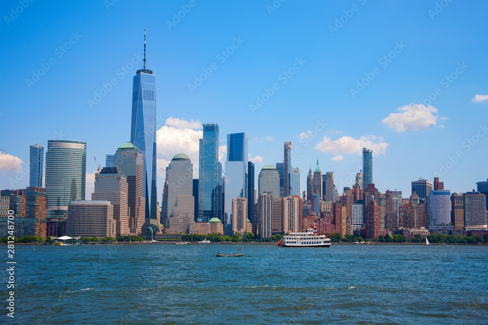 Fototapeta premium new york downtown manhattan