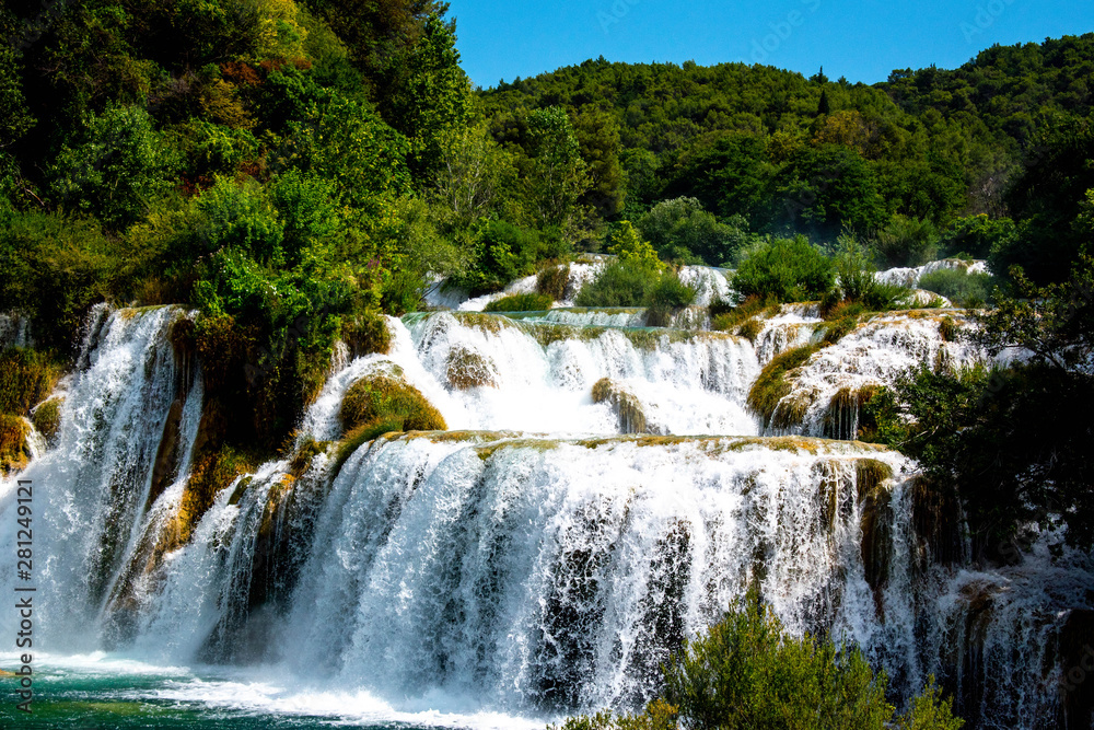 Fototapeta premium Krka Wasserfall