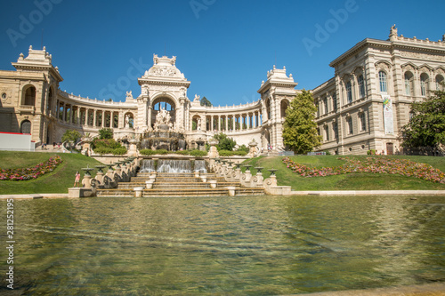 Le palais Longchamp à Marseille
