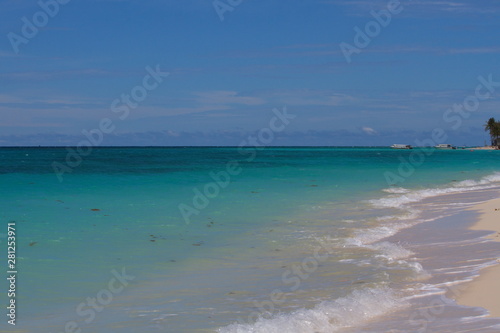 Beach in Mantanani island, Sabah Malaysia. A famous island in Malaysia for tourism activites. © Adanan