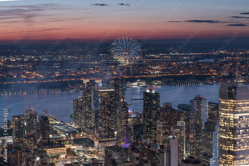 Fototapeta premium Blick vom Empire State Building