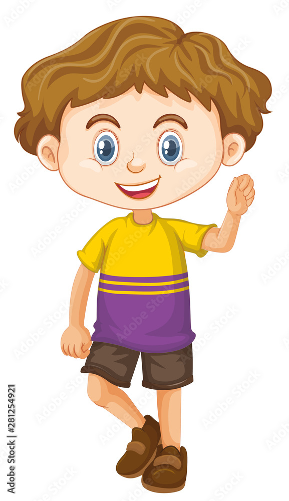 Cute happy smiling child isolated on white background Cute happy smiling child isolated on white background