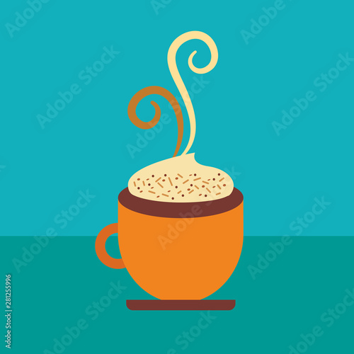 Coffee cup vector design