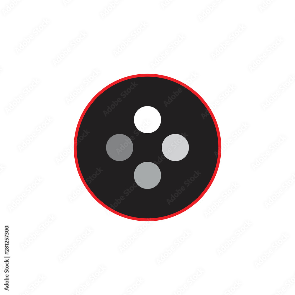 button simple geometric symbol logo vector button simple geometric symbol logo vector