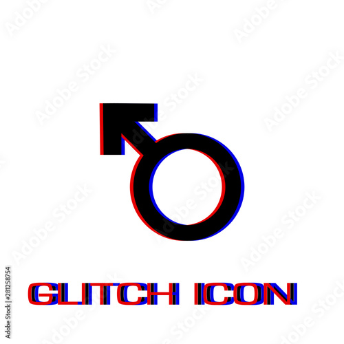 Male icon flat