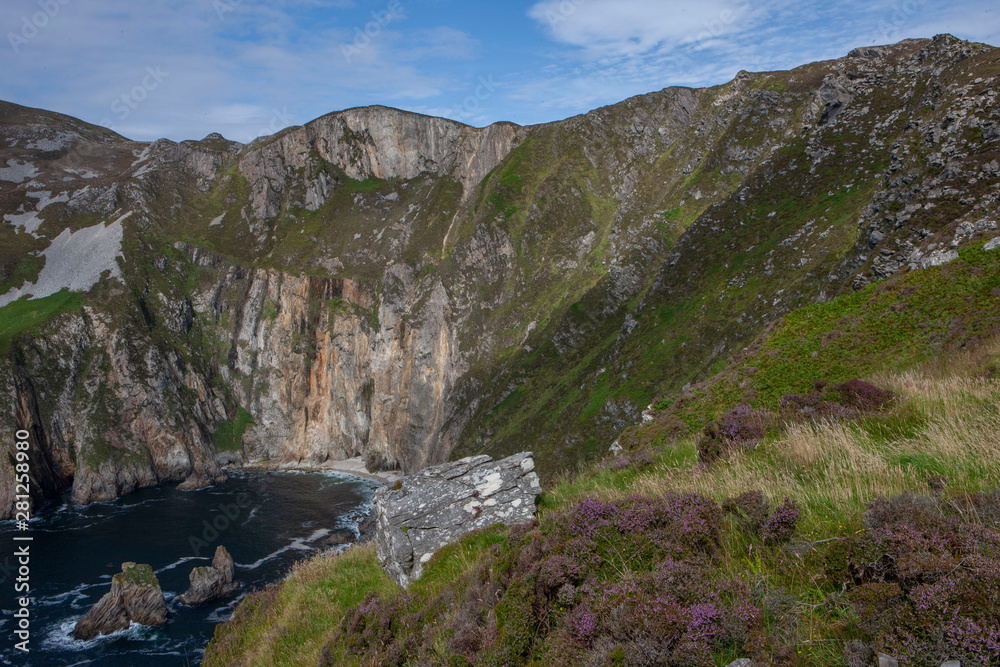 Slieve League coast west Ireland cliffs