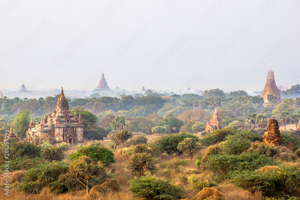 The Bagan old town of Myanmar