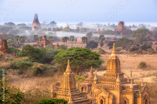 The Bagan old town of Myanmar