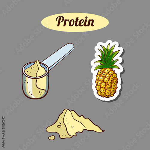 Pineapple Protein Powder
