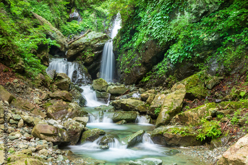 夏の丹沢早戸川大滝