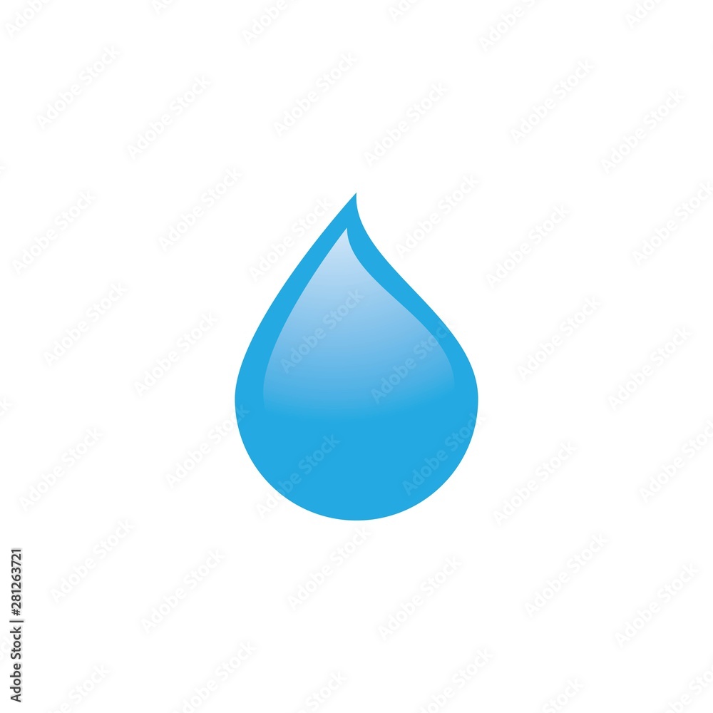 water drop Logo Template vector illustration design water drop Logo Template vector illustration design