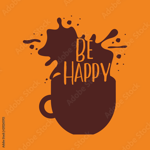Coffee cup vector design