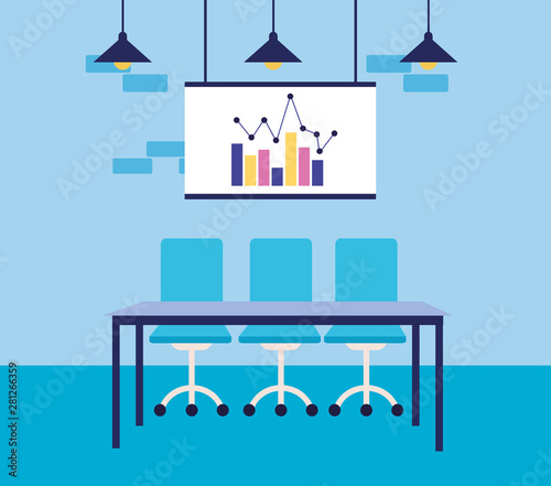 Workflow and infographic vector design