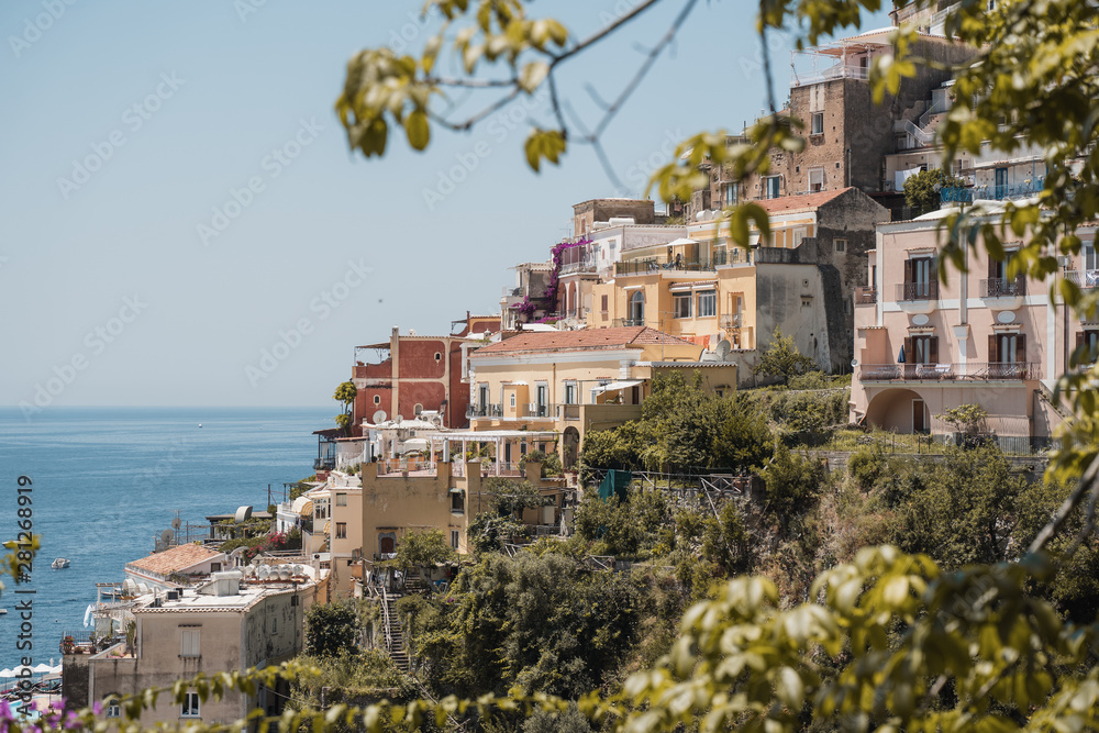 Positano Buildings Amalfi Coast