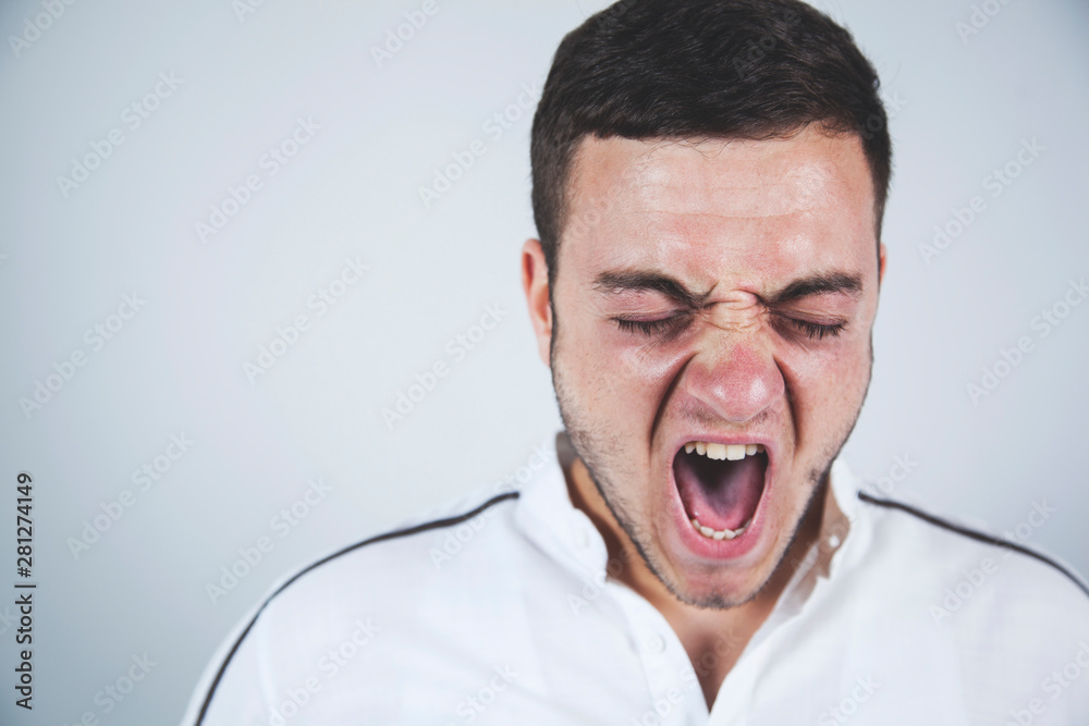 angry business man angry business man