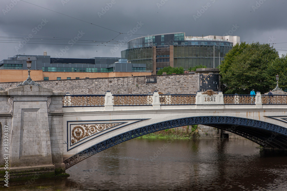 Dublin Ireland bridge river Dodder