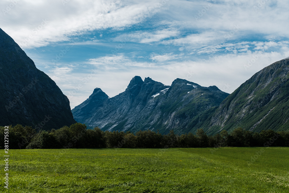 Mountains in Åndalsnes