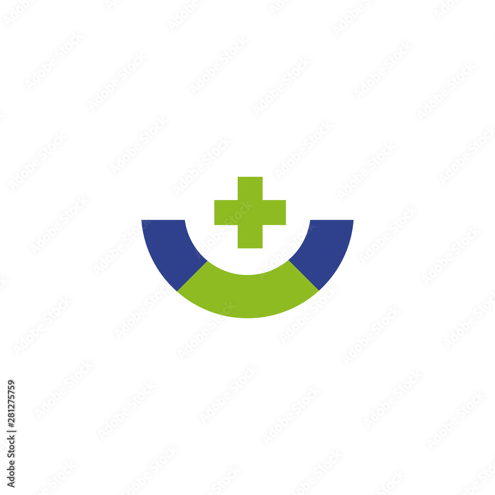 Medical and health care logo design template Medical and health care logo design template