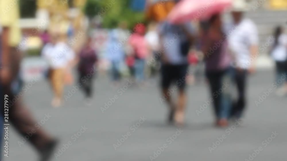 Abstract texture background blur bokeh pedestrian Abstract texture background blur bokeh pedestrian