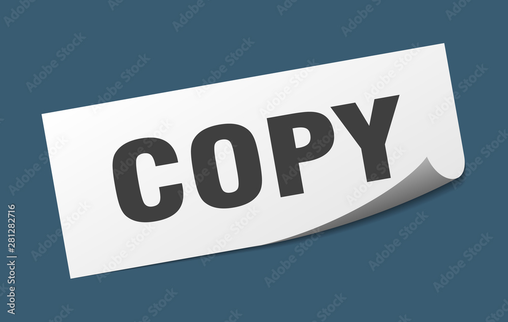 copy sticker. copy square isolated sign. copy copy sticker. copy square isolated sign. copy