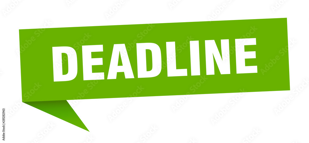 deadline deadline