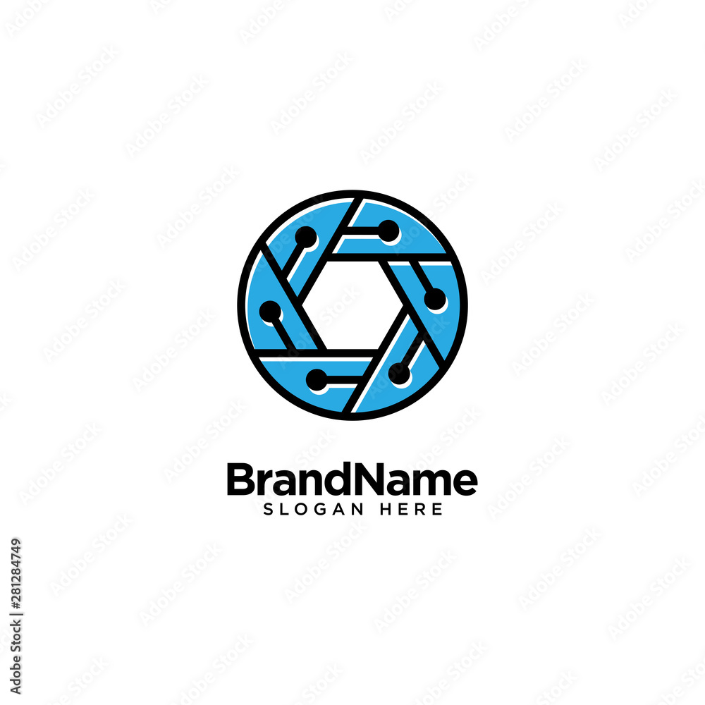 Technology Lens and Camera Logo Design Inspiration Technology Lens and Camera Logo Design Inspiration