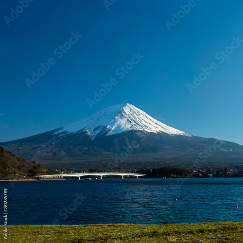Mt. Fuji at kawaguchiko Fujiyoshida  Japan.