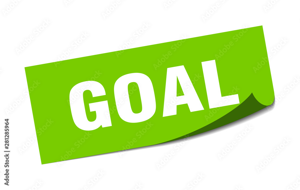 goal sticker. goal square isolated sign. goal goal sticker. goal square isolated sign. goal