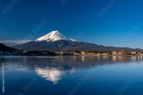 Mt. Fuji at kawaguchiko Fujiyoshida  Japan.