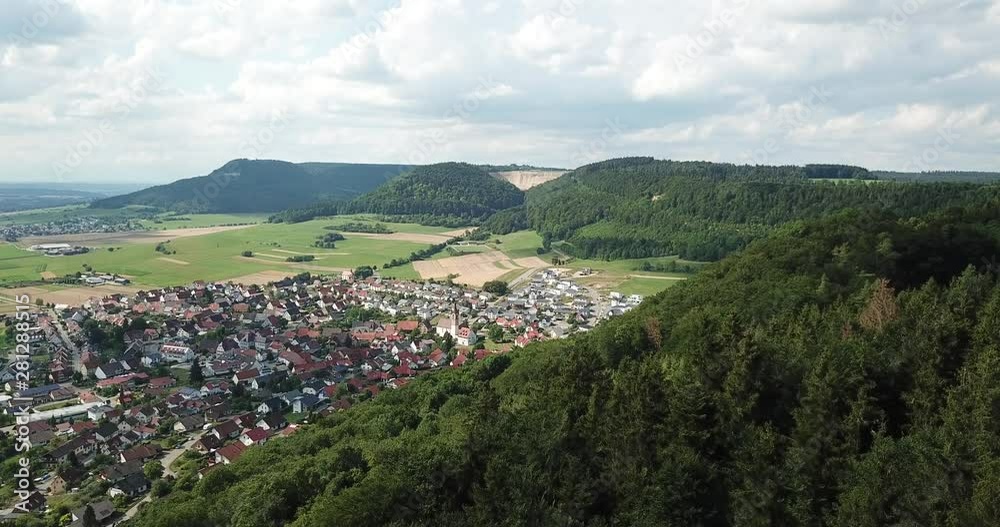 Rußberg Heuberg aus der Luft Rußberg Heuberg aus der Luft