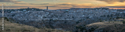 Matera, the city of stones of Matera in Basilicata, European capital of culture and UNESCO world heritage site