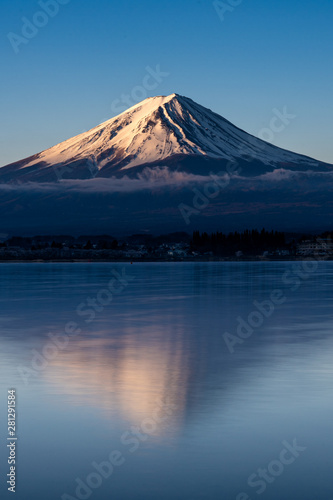 Mt. Fuji at kawaguchiko Fujiyoshida, Japan.