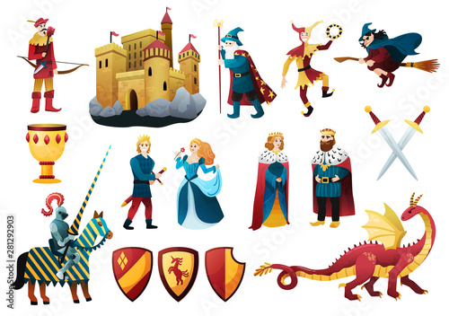 Medieval Kingdom Elements Set