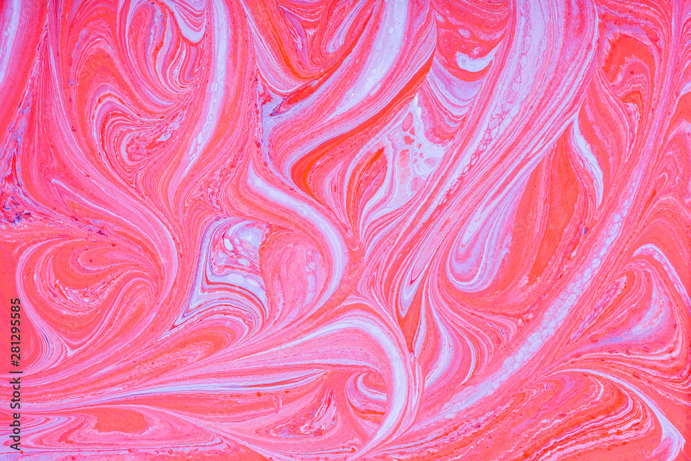 Liquid acrylic- color blot Liquid acrylic- color blot