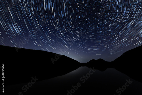 Stars/Night in the mountains