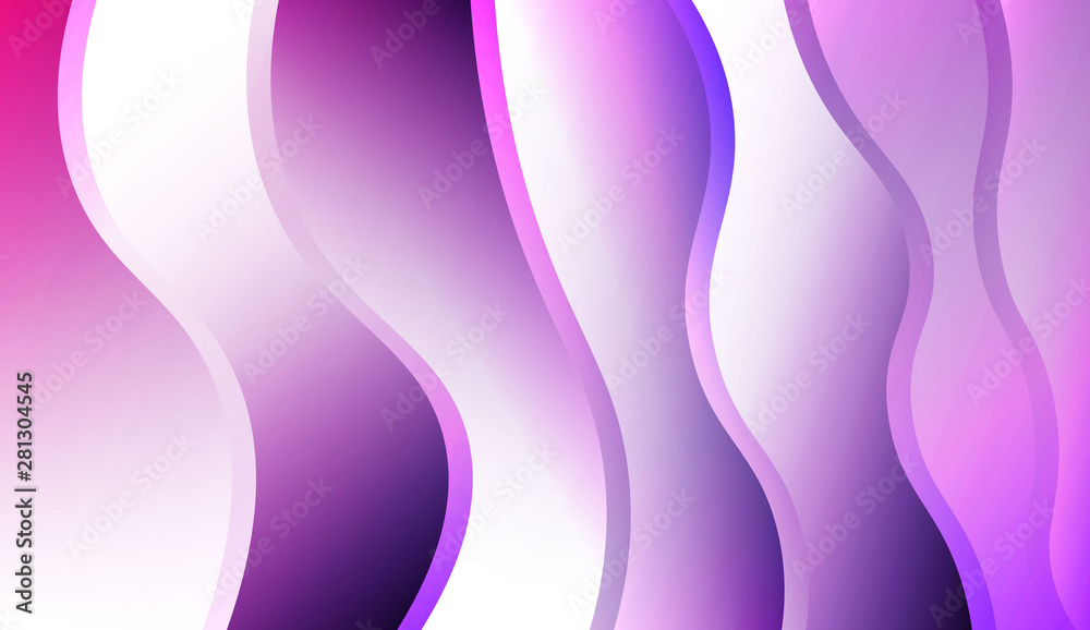 Creative Background With Dynamic Effect. For Your Design Ad, Banner, Cover Page. Colorful Vector Illustration